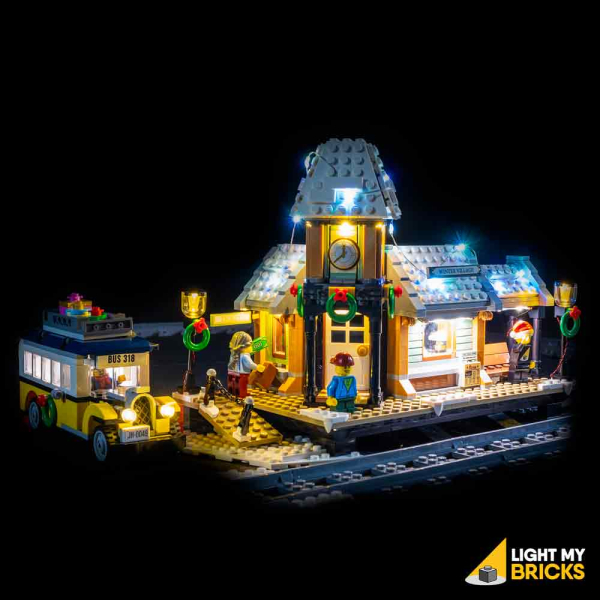 LED-Beleuchtungs-Set für LEGO® Winter Village Station #10259